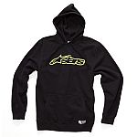 Alpinestars Blaze Hooded Fleece Black/Electric Green